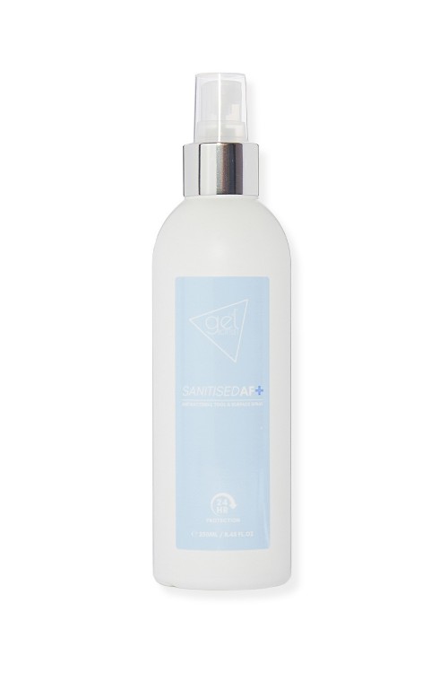 Sanitised AF+ antibacterial tools and surface spray